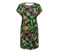 Robe - ONLY - 15296201 - Viscose 100% - Imprimé floral tropical - Printemps/Été S