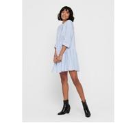ONLY ONLDITTE Life Stripe 3/4 Dress Noos WVN Casual, Cloud Dancer, 40 Femme