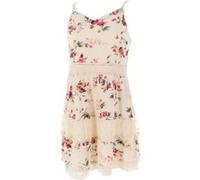 ONLY Onlkarmen Anne Life S/L Dress WVN Noos Robe, AOP: Rose Flower Creme Brulee, 38 Femme