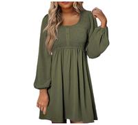 Robe Paillette Femme Noel Femmes Automne Pull Robe Hiver Skinny Tricot Manches Longues Lacets Volants Midi Robe A - Type Robe Décontractée Robe Blanche Dentelle Dos Nu Jupe Bleue Marine Femme