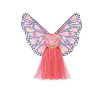 Robe papillon et ailes papillon 8-10 ans
