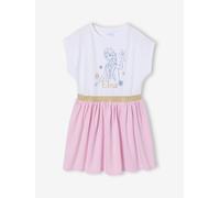 Robe patineuse fille Reine des neiges mauve 8A