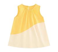 Robe Petite Fille,Robe Midi Fille Tulle,Décontractées sans Manches Patchwork Tout-Petits de 3 à 8 Ans Tenue Confortable et Ludique Idéale Un Usage Quotidien et Les Activités de Plein Air