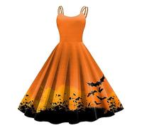 Robe Pin Up Rockabilly Annee 50 Audrey Hepburn Manches Longues/Manches Courtes/sans Manches Halloween Costume Robes Soirée Cocktail Femmes Robe Vintage 1950's Audrey Hepburn Pin-Up Robe De Soirée