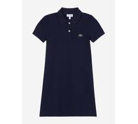 Robe Polo En Piqué Bleu Marine 16A