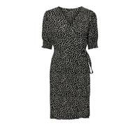 Robe portefeuille 2/4 femme Pieces Tala Noos BC Noir S