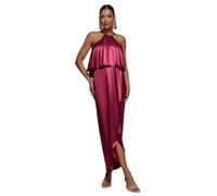 Robe portefeuille femme Goddiva Viscose Rouge 36