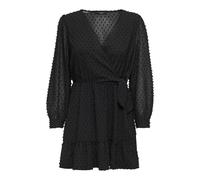 Robe portefeuille femme Only Tiva Noir M