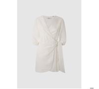 Pepe Jeans Dasha Short Sleeve Short Dress Beige XS Femme