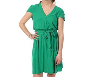 Robe portefeuille femme Teddy Smith R-Laura Vert XL
