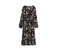 Robe portefeuille imprimée femme Tom Tailor Marron 44
