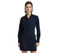 G-star Wrap Long Sleeve Dress Bleu L Femme
