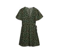 Robe portefeuille trapÃšze courte femme Superdry Noir XS