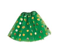 Robe pour chien avec décoration à paillettes scintillantes, robe en maille élégante et élégante, costume mignon et léger, pour chiots, vacances d'été et part-y, cadeau pour chien et chat (vert, taille