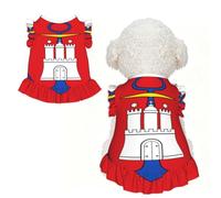 Robe pour chien avec drapeau de Hambourg - Vêtement d'été pour petit chiot et chat