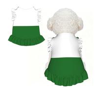 Robe pour chien avec motif drapeau de Saxe - Vêtement d'été pour petit chiot et chat