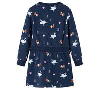 Robe Pour Enfants À Manches Longues Bleu Marine 104