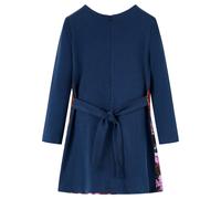 Robe Pour Enfants À Manches Longues Bleu Marine 104