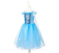 Robe Princesse Des Neiges Robe 5-7 Ans