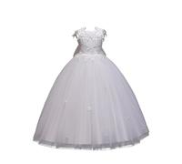 Robe Princesse Fille 4 Ans, De MariéE Princesse Chic, De Mariage pour Fille Ete Robe Princesse DéFilé sans Manches en Tulle Bouffant pour Fillette 4-13 Ans Bal Promo