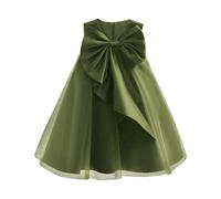 Robe Princesse Fille Ceremonie Ete Robes Bapteme de Communion d'anniversaire du Soir Communion Anniversaire Robe de Fête Mariage Longue Robes Filles Chic et Elegant Dress Pas Cher 4-9 ans