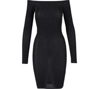 Robe pull Ã manches longues et Ã©paules dÃ©nudÃ©es femme Urban Classics Noir XL
