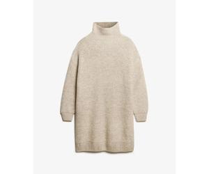 Robe pull cÃŽtelÃ©e Ã©paisse femme Superdry Gris XS