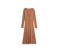 Robe pull en maille cÃŽtelÃ©e femme Salsa Jeans Marron S
