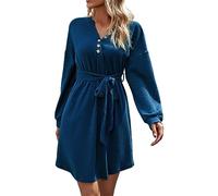 Robe Pull Femme Longue Hiver Robe Pull Femme Hiver Casual Manches Longues Moulante Au Genou Chic Robe De Soiree Femme Vintage Chaud Chic Sexy Robe