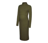 Mamalicious Robe Midi à Manches Longues Suniva June Maternity