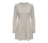 Robe pull manches longues femme Only Fia Beige XL
