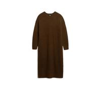 Robe pull mi-longue ample femme Superdry Marron XS