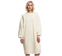 Robe pull mi-longue col rond femme Urban Classics Organic Oversized - blanc - S S
