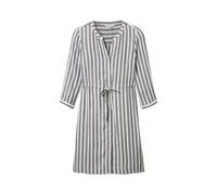Robe rayé manches 3/4 femme Tom Tailor Bleu 38