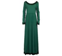 Robe Renaissance Femme Halloween Costumes Victorienne Deguisement Sorciere Gothique Médiévale Costume Medieval Déguisement Médiéval Vampire Sorcière Princesse Adulte Longue Noire Medievale Moyen Age
