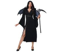 Robe Renaissance Femme Robe Gothique Vintage, DéGuisement Adulte SorcièRe Sexy DéCoupé Dentelle De FêTe SoiréE Princesse Dress Cosplay Carnaval Manches Longues Cocktail