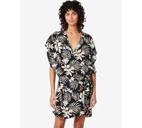 Robe Rip Curl Sun Dance Kimono noir bleu jaune femme - S