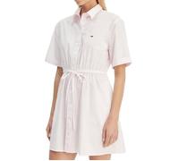 Robe Rose/Blanche Femme Tommy Hilfiger Stripe XS