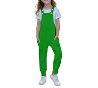 Robe rouge 86 pour fille - Combinaison décontractée sans manches - Pantalon sarouel - Grenouillère - 5 à 14 - Bébé - 56, vert, 9-10 ans