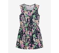 Robe Roxy Surfs Up Graphic bleu marine vert rose pour fille. - 10