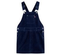 Robe Salopette Pour Enfants Velours Côtelé Bleu Marine 104