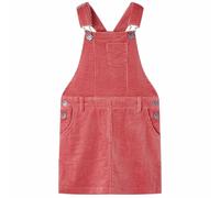 Robe Salopette Pour Enfants Velours Côtelé Rose 116