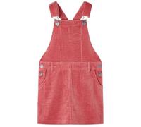 vidaXL Robe Salopette pour Enfants Vêtement Filles Tout-Petits Velours Côtelé Rose 116
