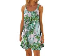 Robe sans Manche Tenue Midi Lin Évasée Maysange Corail Espagnole Canard Strass Maman Festive Mettre Main Brocart 48 Africain 80 Ecru Hanches