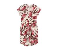 Robe sans manches en lin mÃ©langÃ© imprimÃ©e sur toute la surface et froncÃ©e femme s.Oliver Rose 34