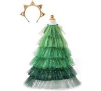 Robe sapin de noel 5-6 ans - Great Pretenders Vert