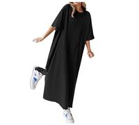 Robe Sexy Chic Rétro Daily Party Loose Fit Col Rond Mini A Line D'été Lâche Swing Elegant Mi Longue Mode Imprimé Tank Tops Tendance Tee Shirt Femme