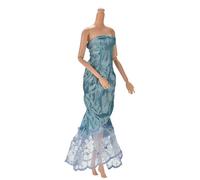 Robe Sirène Élégante À Paillettes, Bleu Ciel, Accessoires Pour Poupées, 11 Pouces, 1 Pièce, Nouvelle Collection