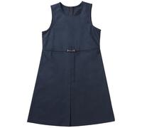 Robe Soiree Fille,Robe Décontractée Fille Coton,D'École Classique Tablier à Carreaux avec Col en V et Bretelles Réglables L'Année Scolaire et Le Campus Convient Aux Enfants de 6 à 17 Ans
