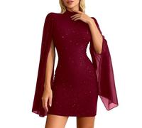Robe Soiree Paillette De Bal Pailletée Femme Tenue Fête Nouvel an Soirée Chic Et Glamour a Fete pour Reveillon Hiver Longue Sexy Brillante Réveillon Festive Bretelles Noel